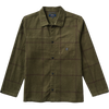 Roark Men's Cordlord Overshirt in Dark Military