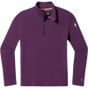 Smartwool Youth Classic Thermal Merino Baselayer 1/4 Zip in Purple iris Heather