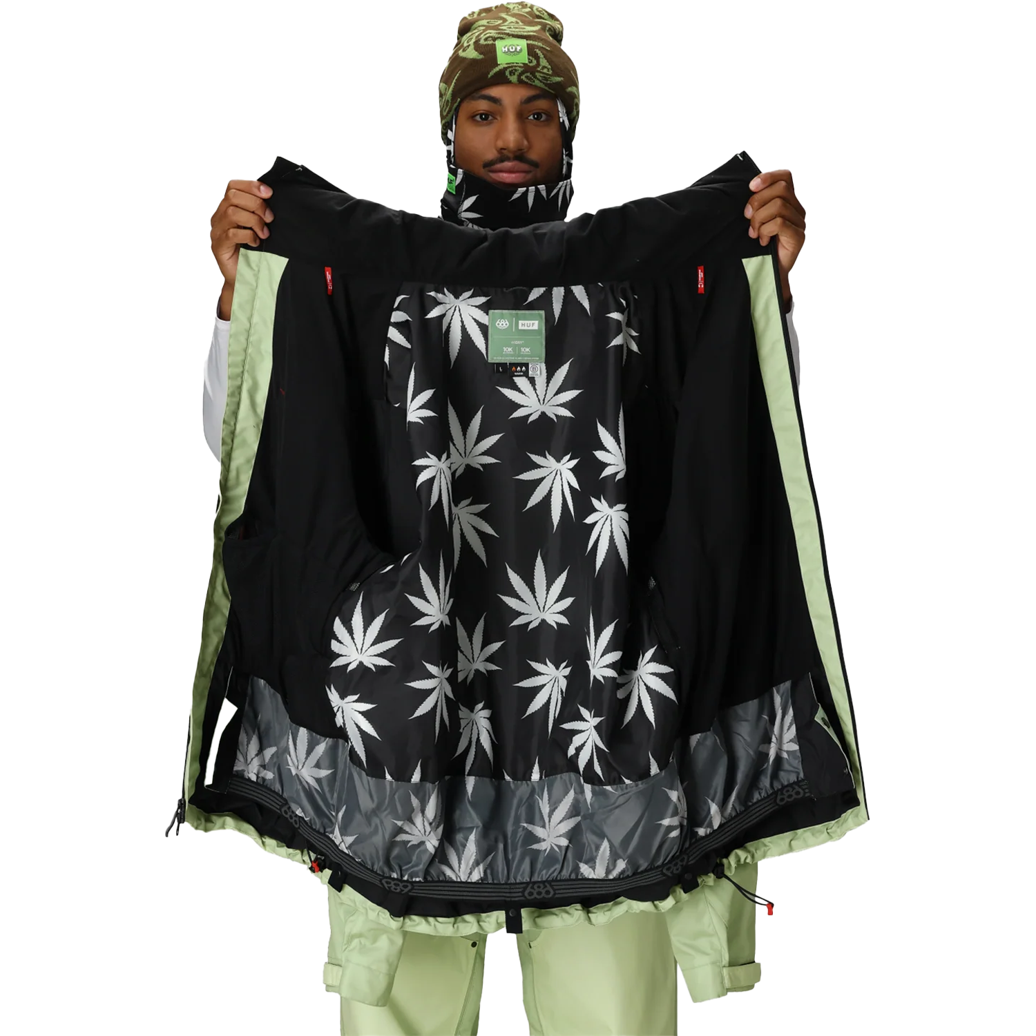 Men's Huf Double H Jacket alternate view