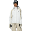 686 Women's Hologram Jacket in White Colorblock
