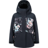 Roxy Youth Floral Block Parka in Black