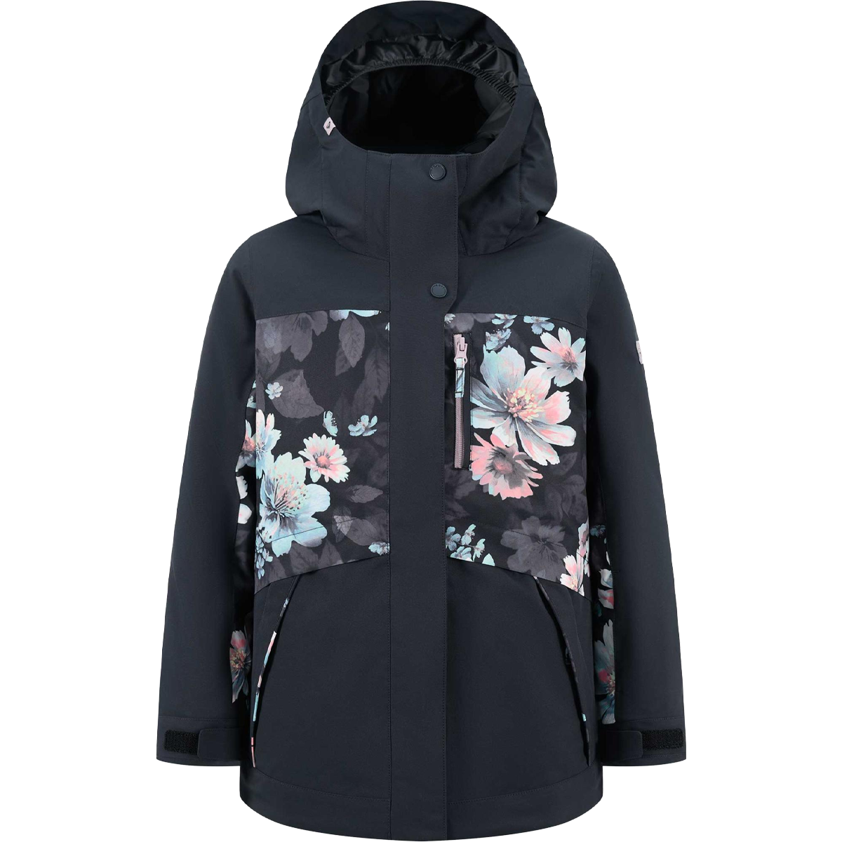 Youth Floral Block Parka alternate view