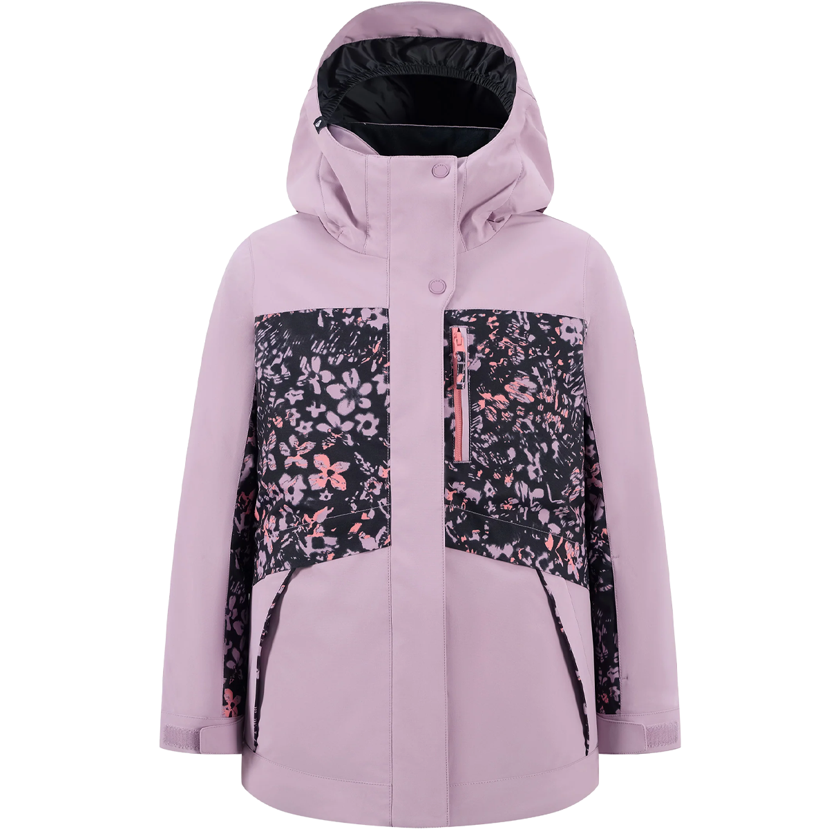 Youth Floral Block Parka alternate view