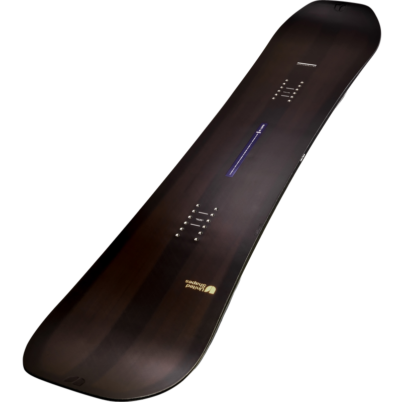 UNITEDSHAPES OBJECT 160 スノーボード ブラック Object 2026