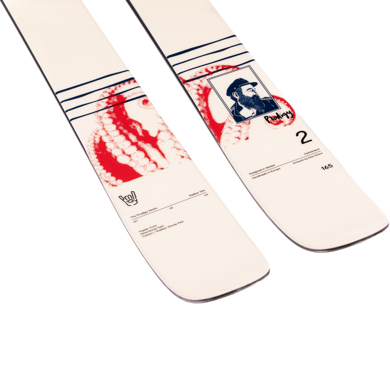 Faction Prodigy 2 Capsule Demo Skis, Faction Prodigy 2 Capsule tails