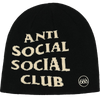 686 ASSC Skully Beanie in Black