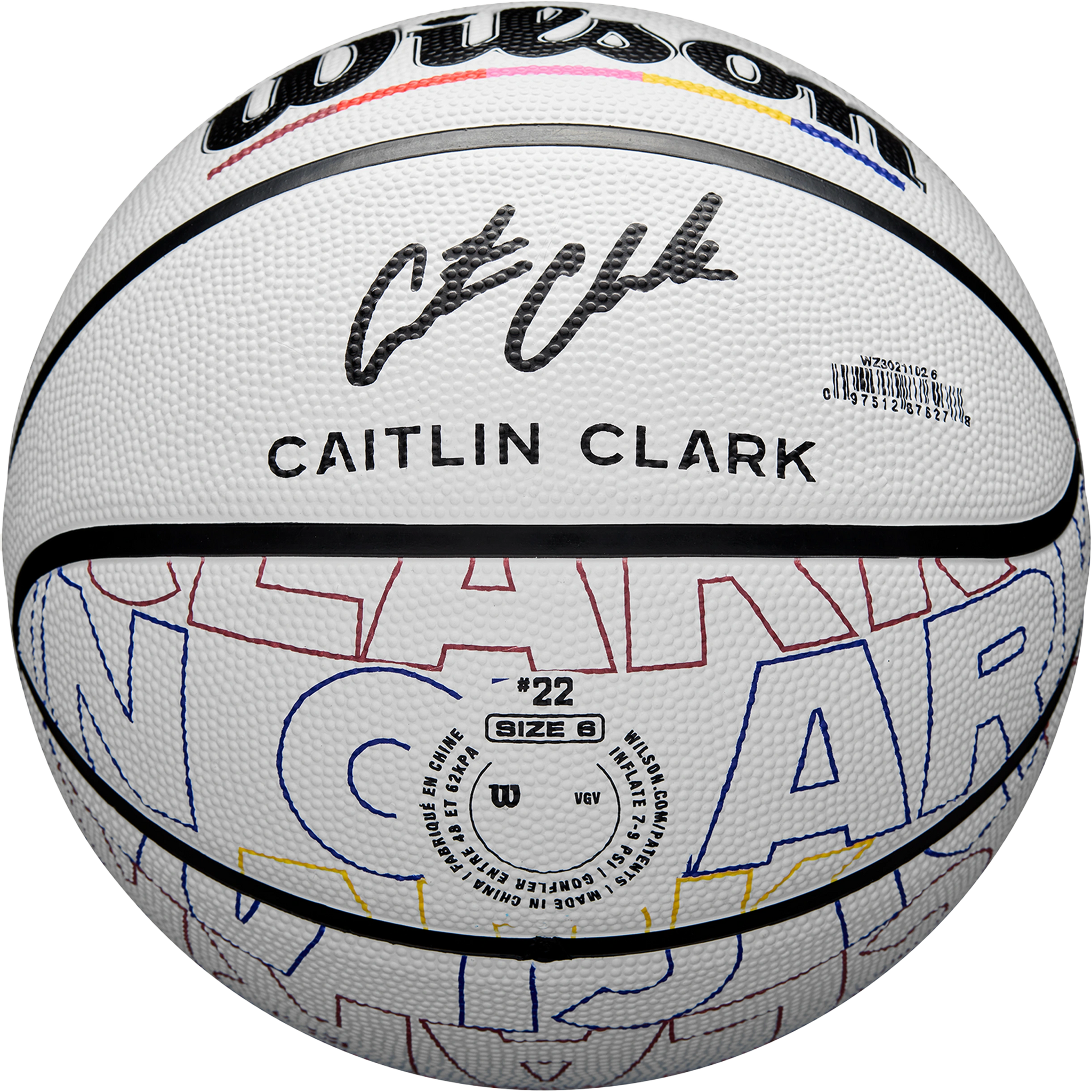 Caitlin Clark Make Your Mark Basketball - 28.5