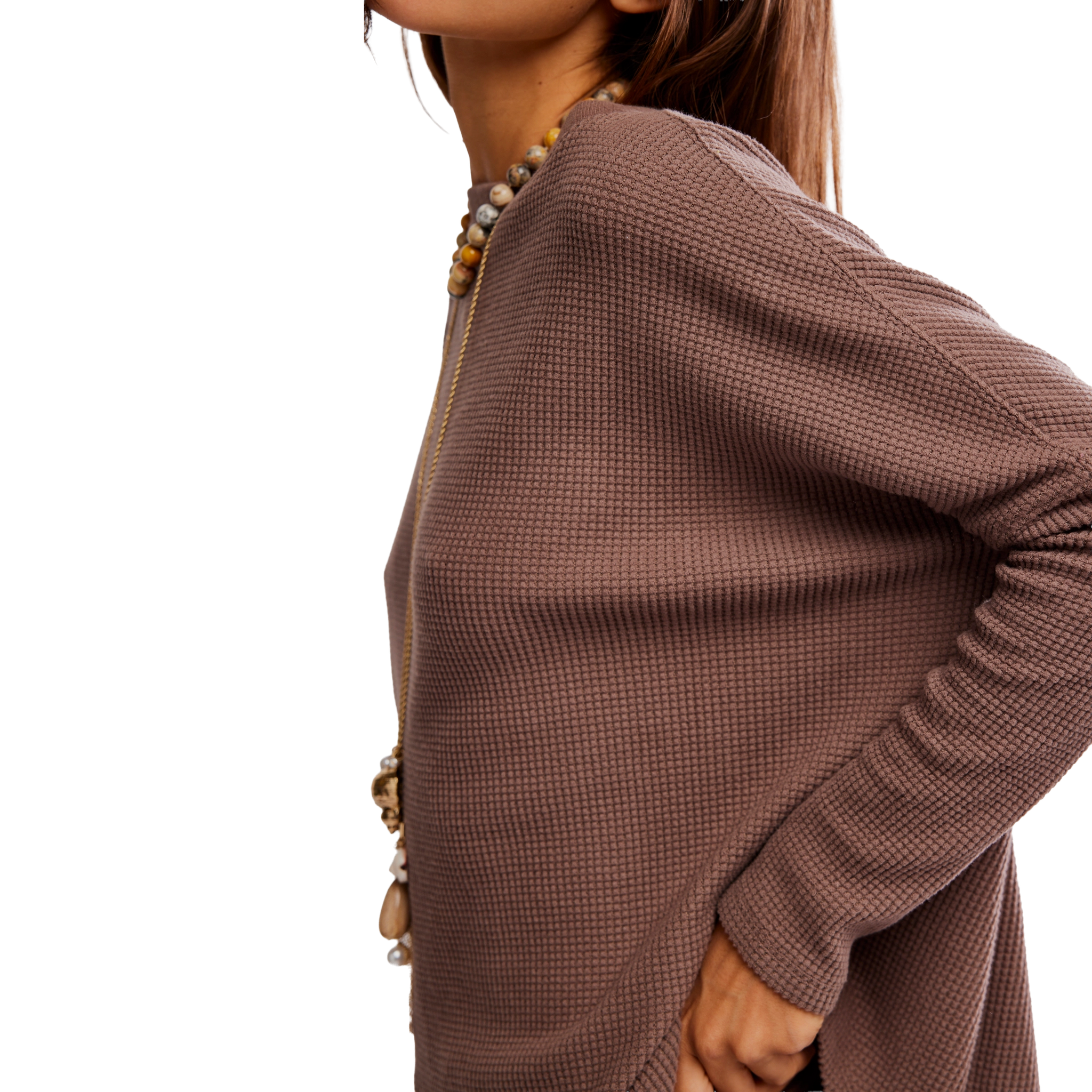 Women's Latte Blues Thermal Sold alternate view