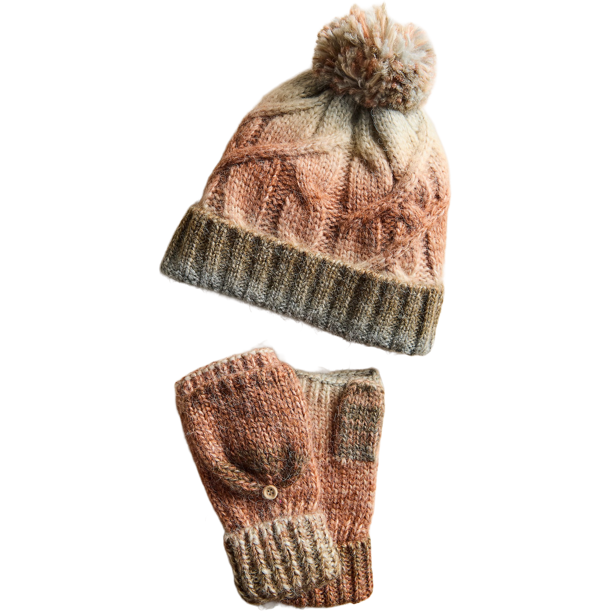 Women's Rainbow Run Hat + Gloves alternate view