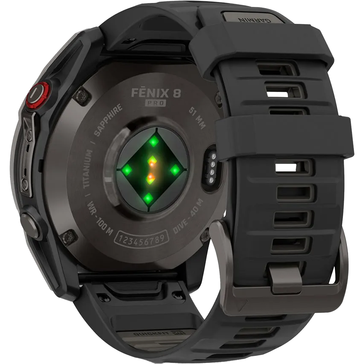 Fenix 8 Pro Sapphire 51mm - Carbon Gray alternate view