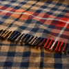 Pendleton Fireside Throw in Hickory Navy Rust trim