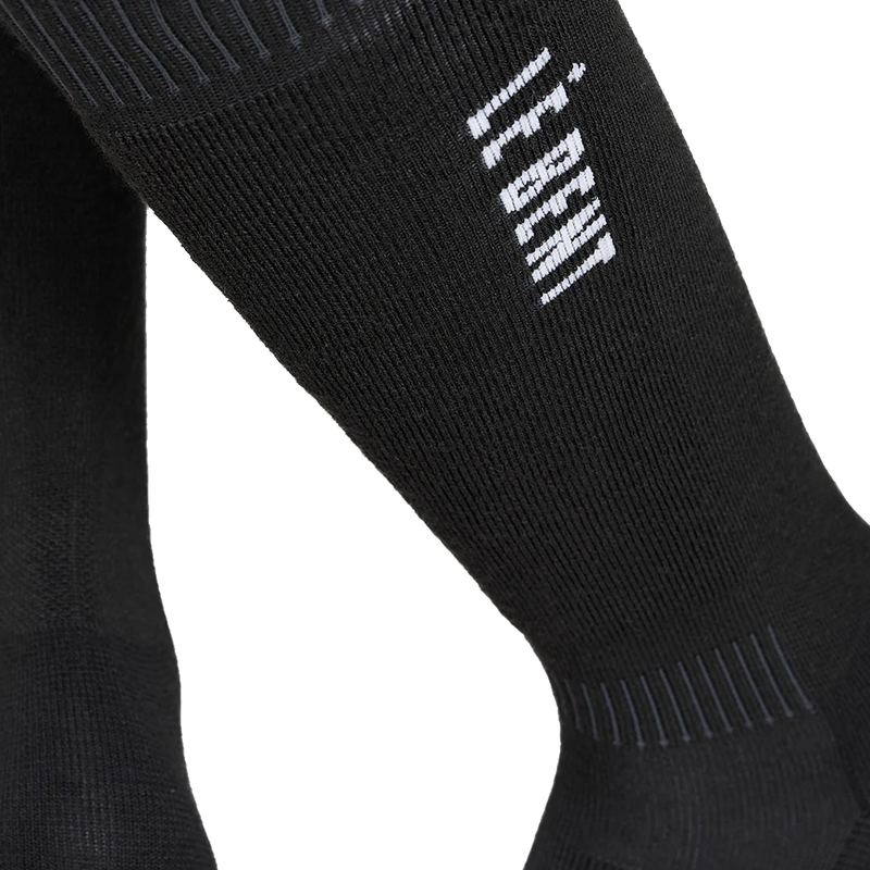 Full Cushion Merino Logo Snow Sock, Le Bent Full Cushion Merino Logo Snow Sock logo