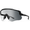 Smith Sport Optics Momentum Photochromic in Black + Photochromic Clear To Gray Lens