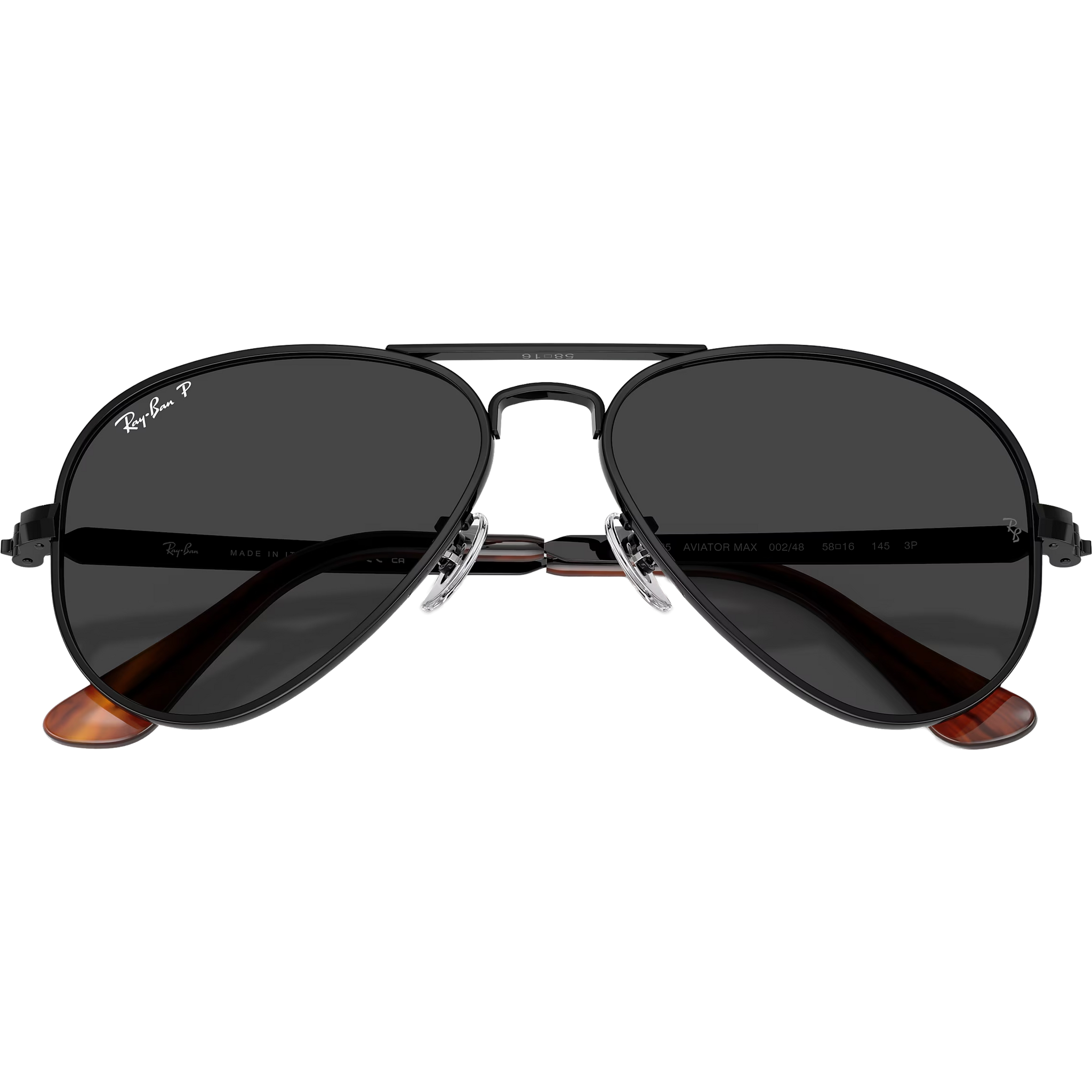 Aviator Max - Black/Black Polarized alternate view
