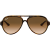 Ray Ban Cats 5000 - Light Havana/Light Brown Grad front