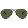 Ray Ban Aviator Classic - Gunmetal/G-15 Green front