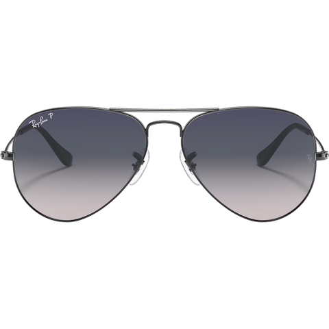 Aviator - Gunmetal/Blue Grey Polarized