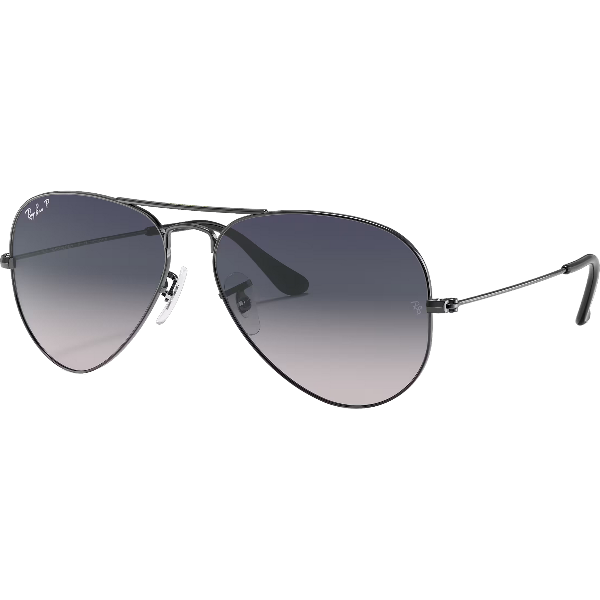 Aviator - Gunmetal/Blue Grey Polarized alternate view