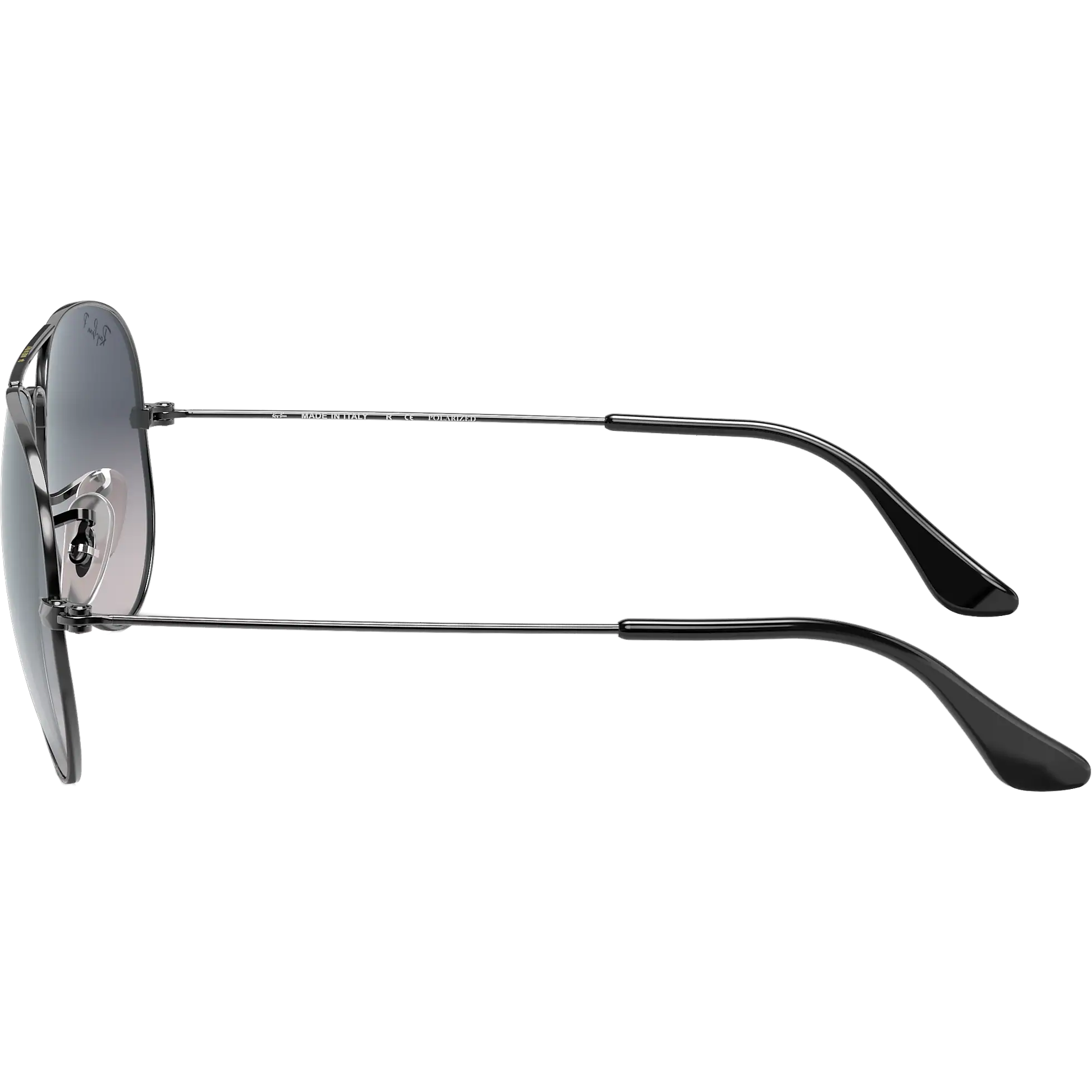 Aviator - Gunmetal/Blue Grey Polarized alternate view