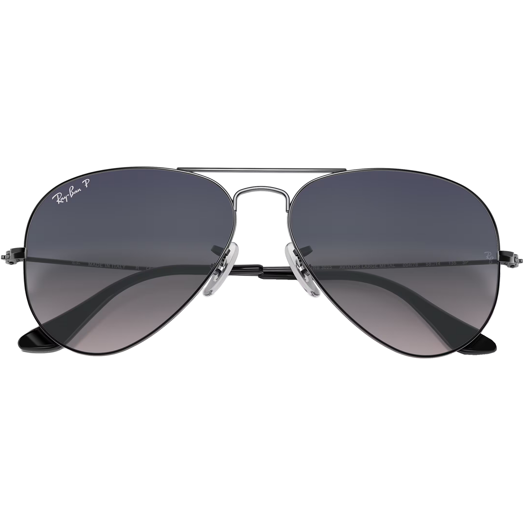 Aviator - Gunmetal/Blue Grey Polarized alternate view