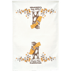 SF Mercantile California Bear & Poppy Tea Towel Open