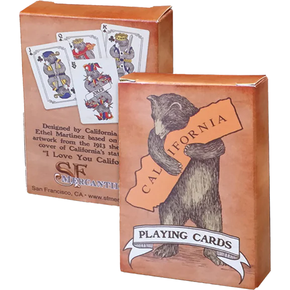 CA Bear Hug Playing Cards alternate view