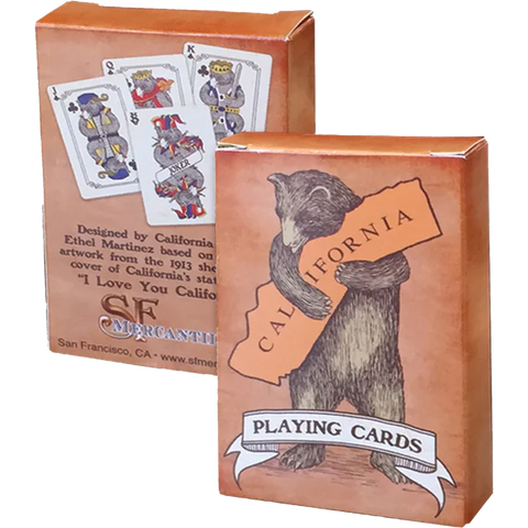 CA Bear Hug Playing Cards