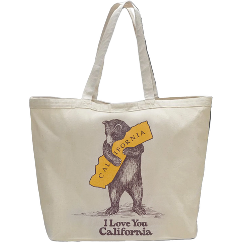 Surf Bear Beach Bag Oversized Tote