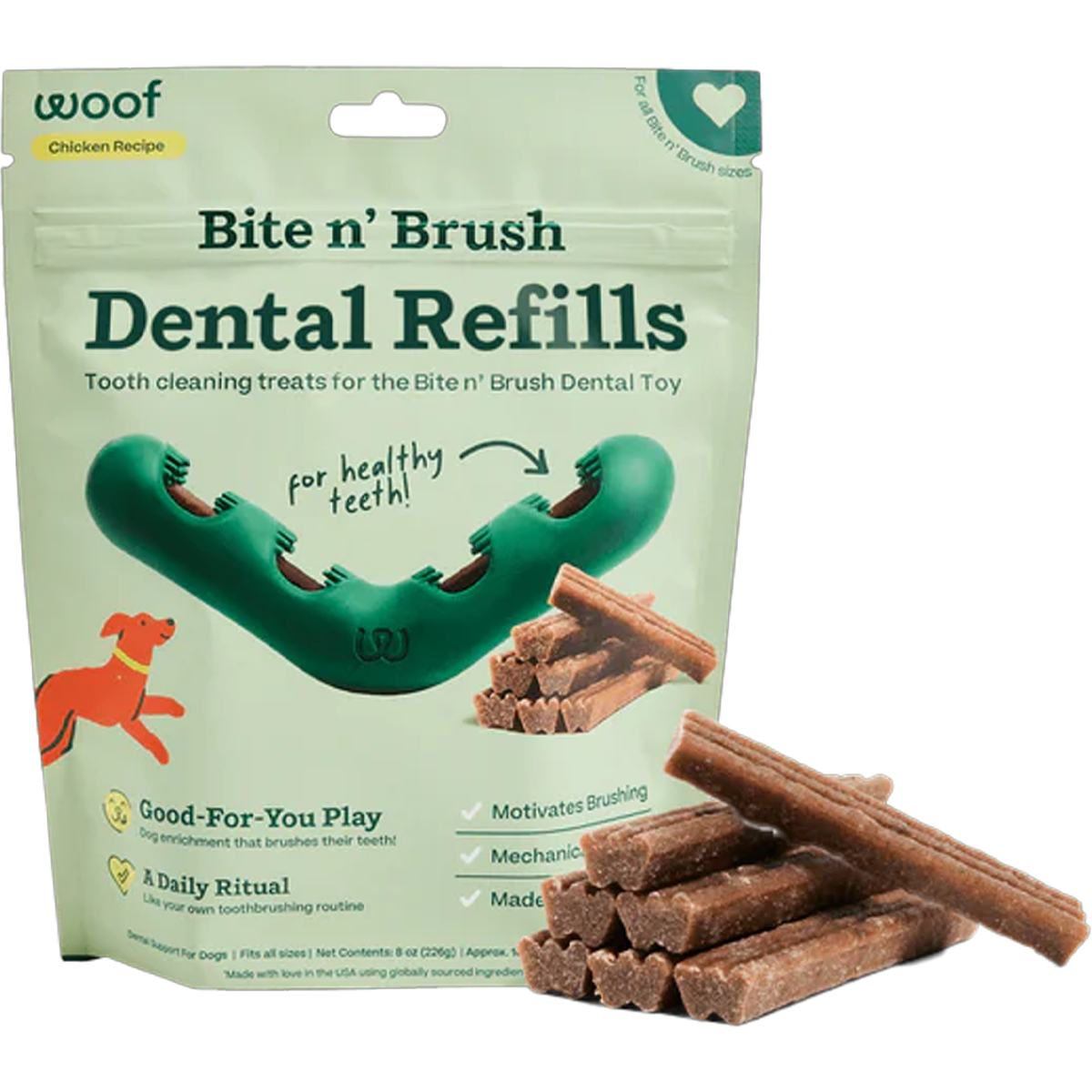 Bite N' Brush Dental Refills alternate view