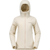 Norrona Women's Femund Thermo 60 Zip Hood in Oatmeal