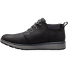 Forsake Men's Davos Mid in 001-Black inside right profile
