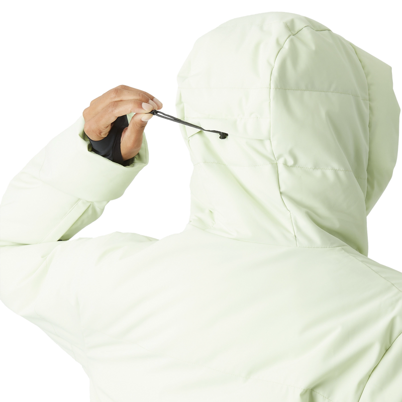 Women's Lement Jacket, Picture Women's Lement Jacket Hood Drawcord