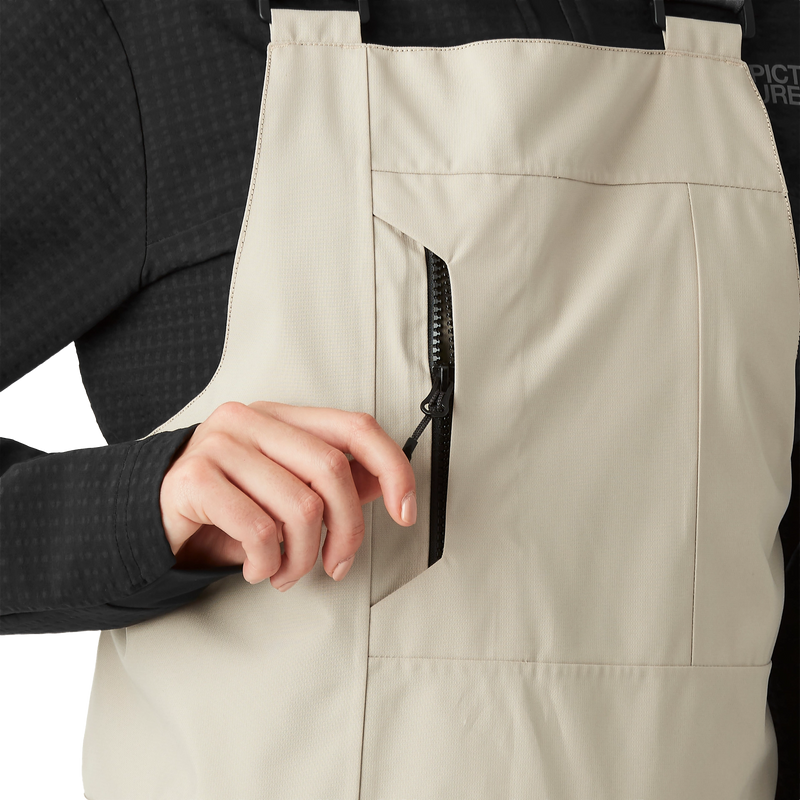 Women's Orosi Bib Pants, Picture Women's Orosi Bib Pants Chest Pocket