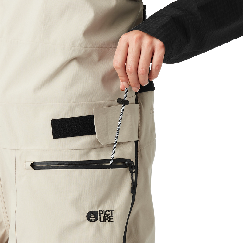 Women's Orosi Bib Pants, Picture Women's Orosi Bib Pants Thigh Pocket