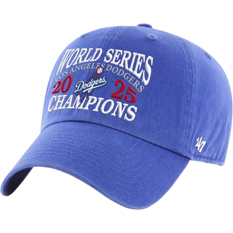 Dodgers World Series Champs 47 Clean Up
