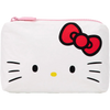 ALOHA Collection Kitty Face Mini Pouch in Black/White