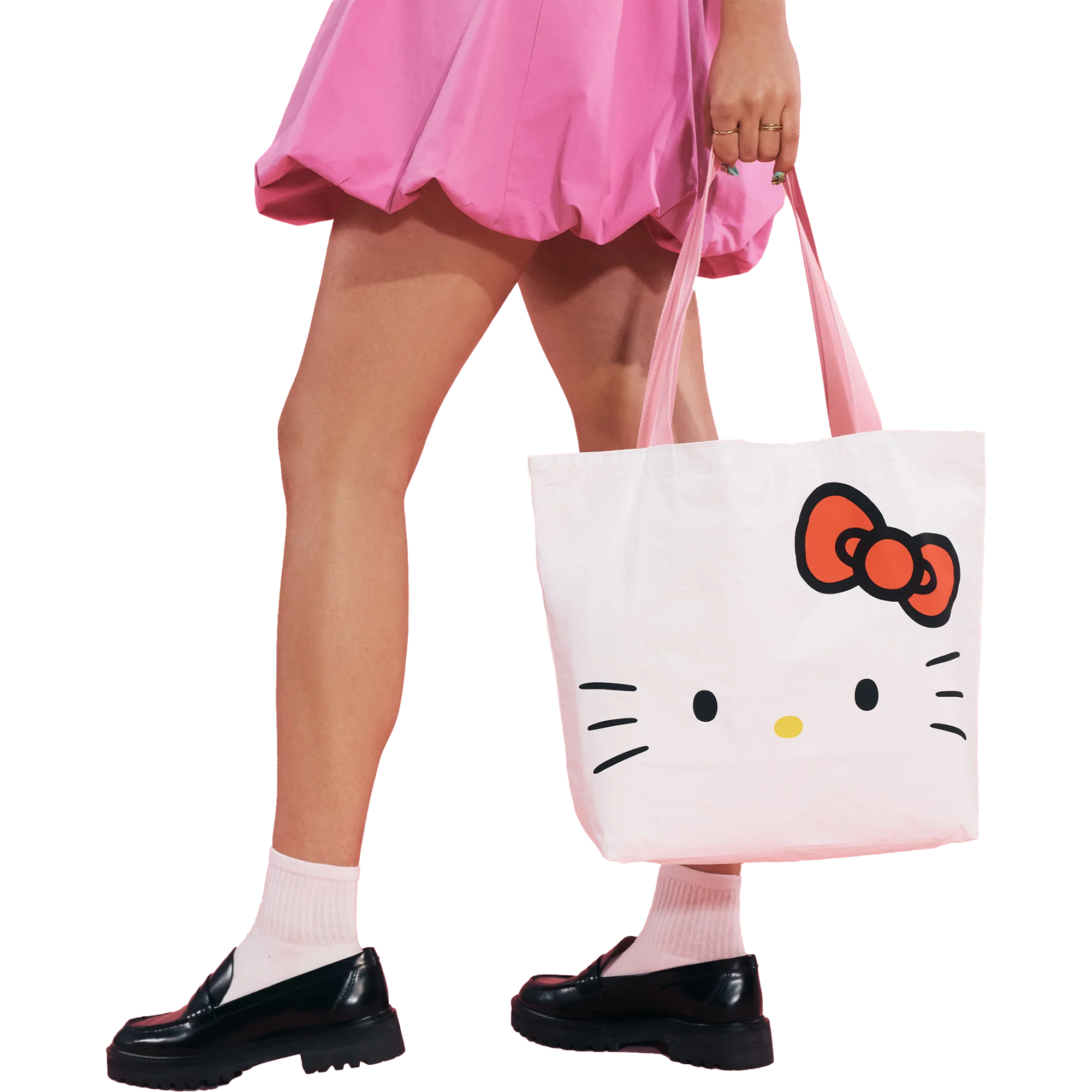 Kitty Face Reversible Tote alternate view