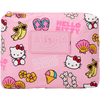 ALOHA Collection Hawaii Kawaii Icons Small Pouch in Black/Pink