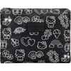 ALOHA Collection Icons Max Pouch in White/Black