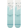 Stance Big City Elf Crew in ICB Ice Blue pair bottom