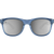 Gloss Crystal Blue + Polarized Silver Mirror