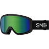 Smith Sport Optics Youth Snowday Low Bridge Fit in Black Green Sol-X Mirror