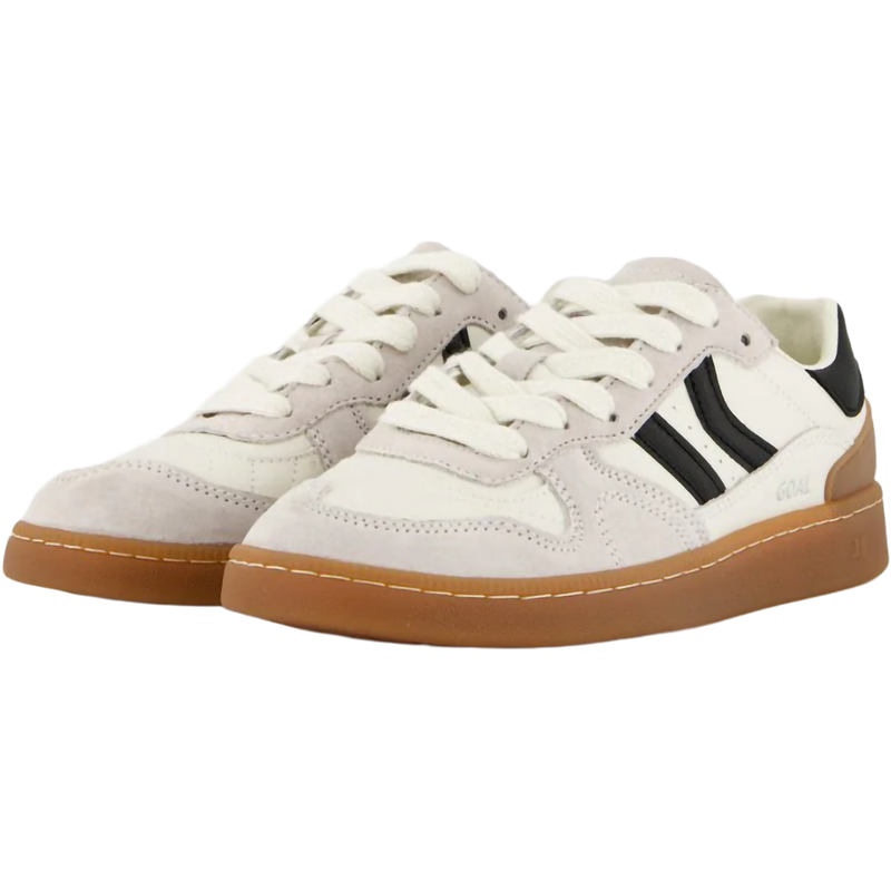 Men's Goal, Coolway Goal in WHS-Black N White pair front left