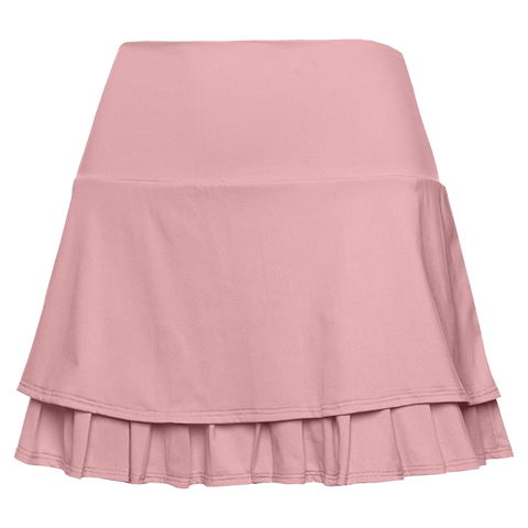 Women's Tier Pleat Skirt 14in