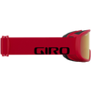 Giro Cruz Red Wordmark + Amber Scarlet right strap and profile