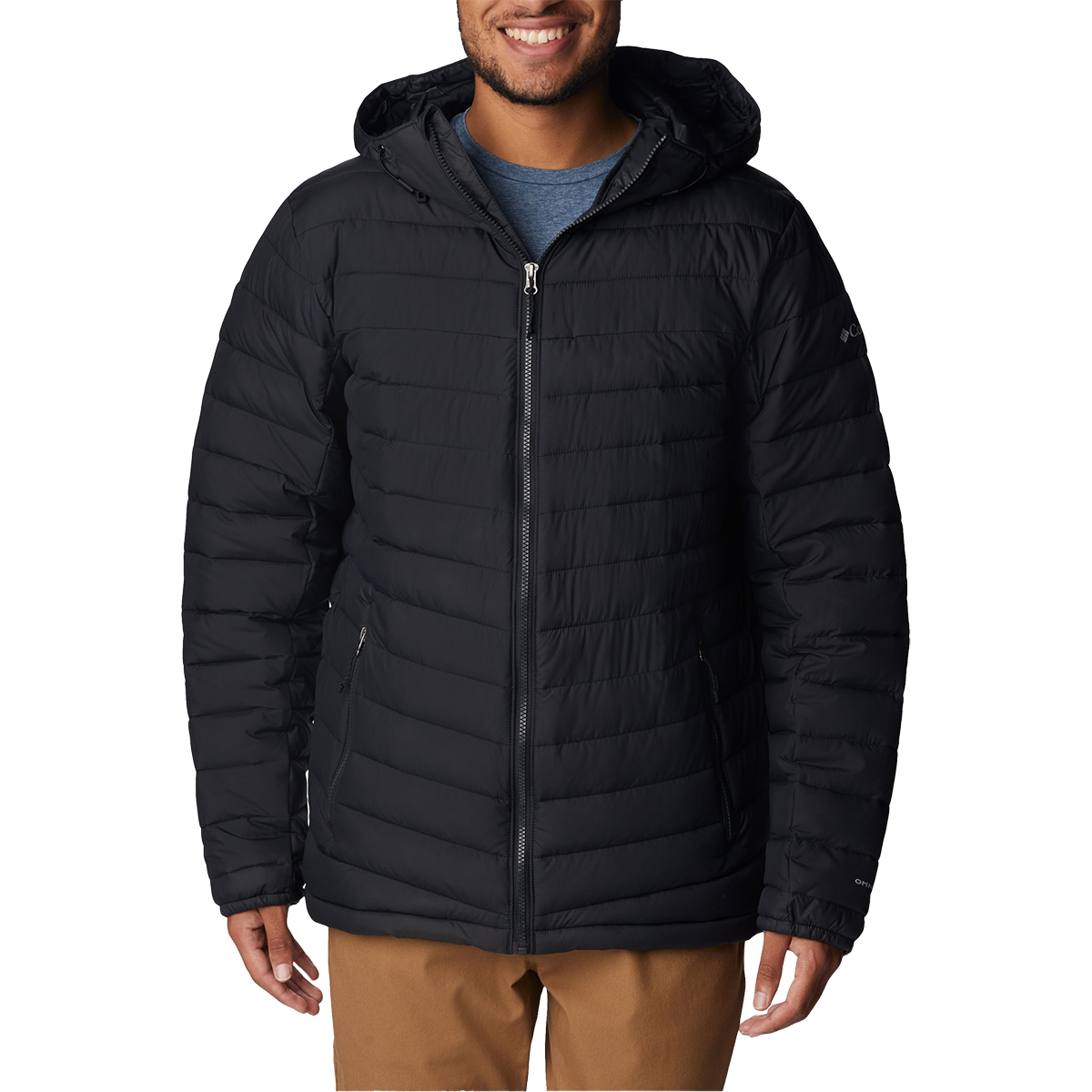 Mens columbia 2024 hooded puffer jacket