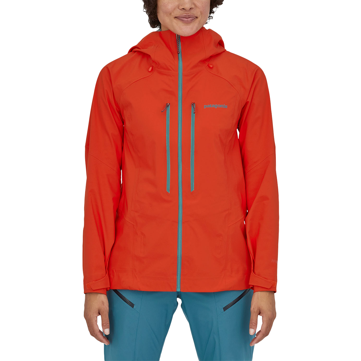 Patagonia Stormstride Jacket - Women's Ski Shell - Fresh Teal