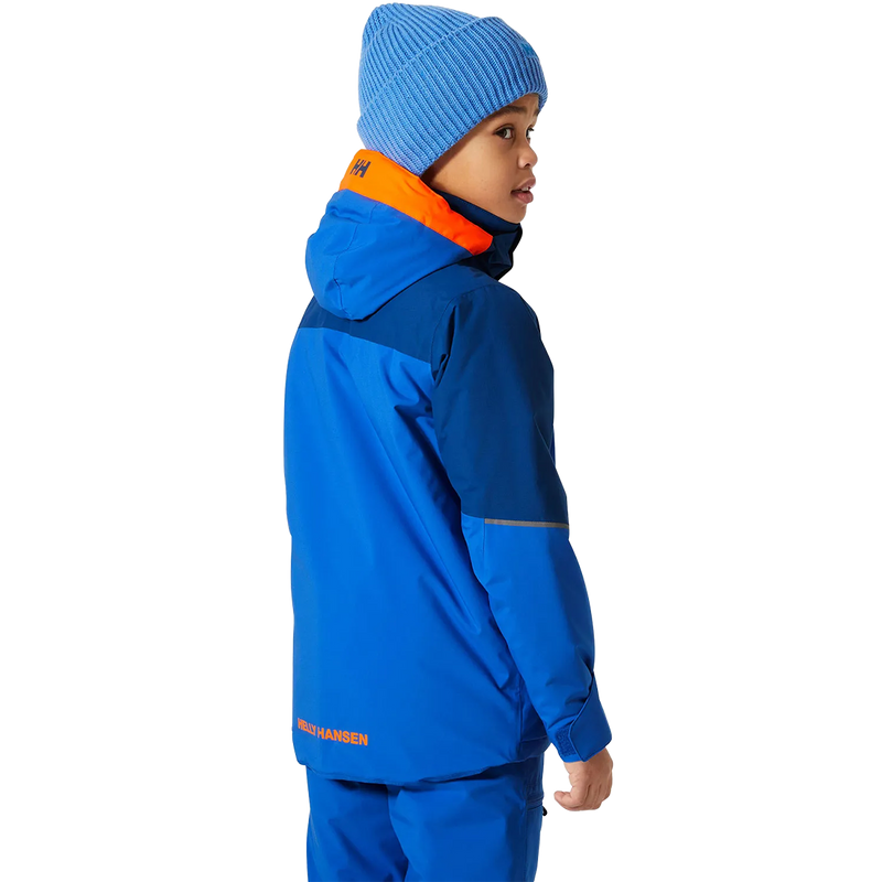 Youth Jr Summit Jacket, Helly Hansen Youth Jr Summit Jacket 543-Cobalt 2.0 back