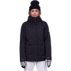 686 Women's Smarty 3-in-1 Spellbound Jacket BLTX-Black Texture front