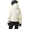 Helly Hansen Women's Nora Short Puffy Jacket 047-Snow on model back